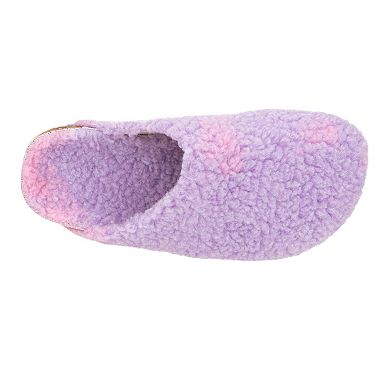 Olivia Miller Camila Girls' Sherpa Scuff Slippers