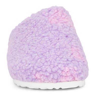 Olivia Miller Camila Girls' Sherpa Scuff Slippers