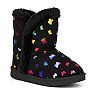 Olivia Miller Samantha Girls' Butterfly Slipper Boots