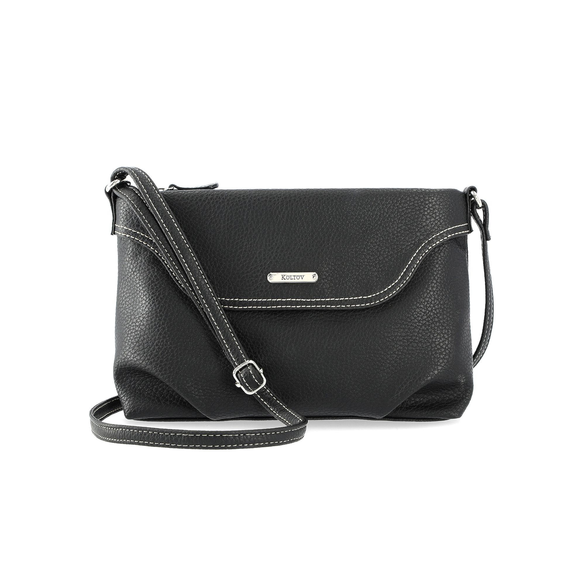 Koltov Ruby Crossbody Bag, Black