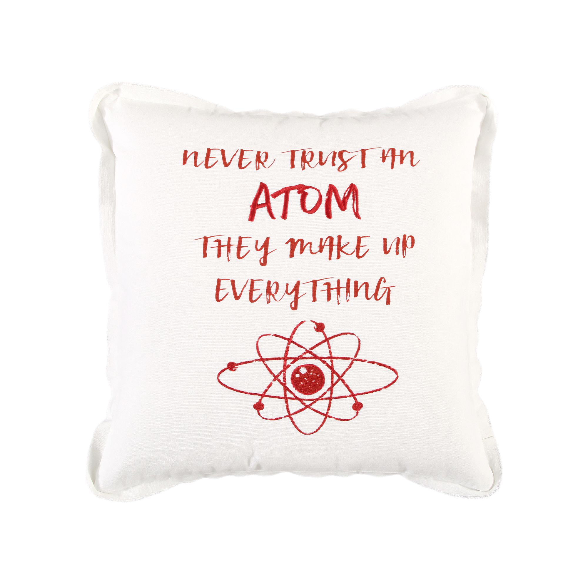 Rizzy Home Ayla Throw Pillow, White