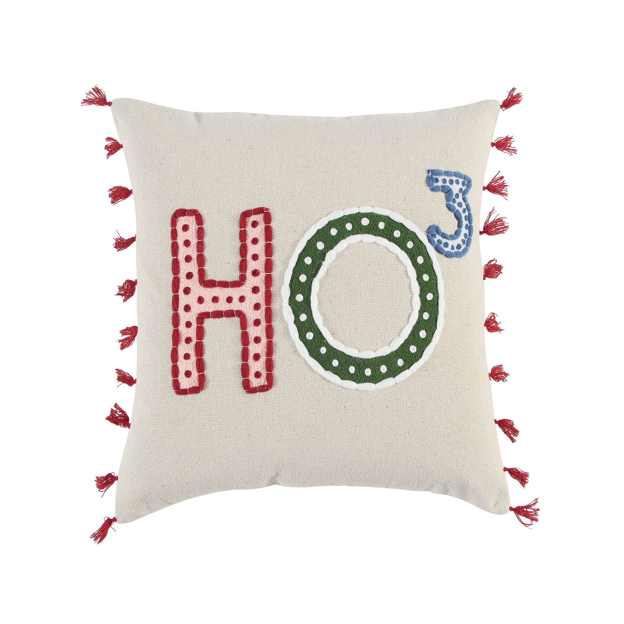 Rizzy Home Sebastian Throw Pillow, Natural