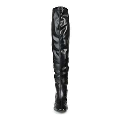 Journee Melika Women's Thigh-High Boots