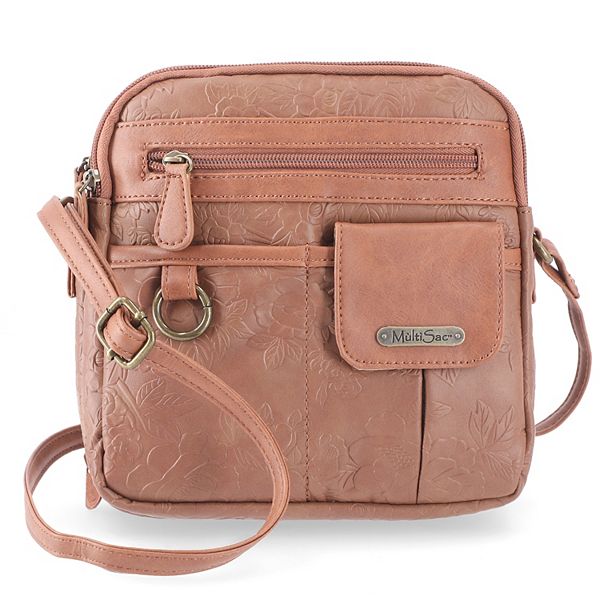 North South Zip Around Crossbody Bag – MultiSac Handbags