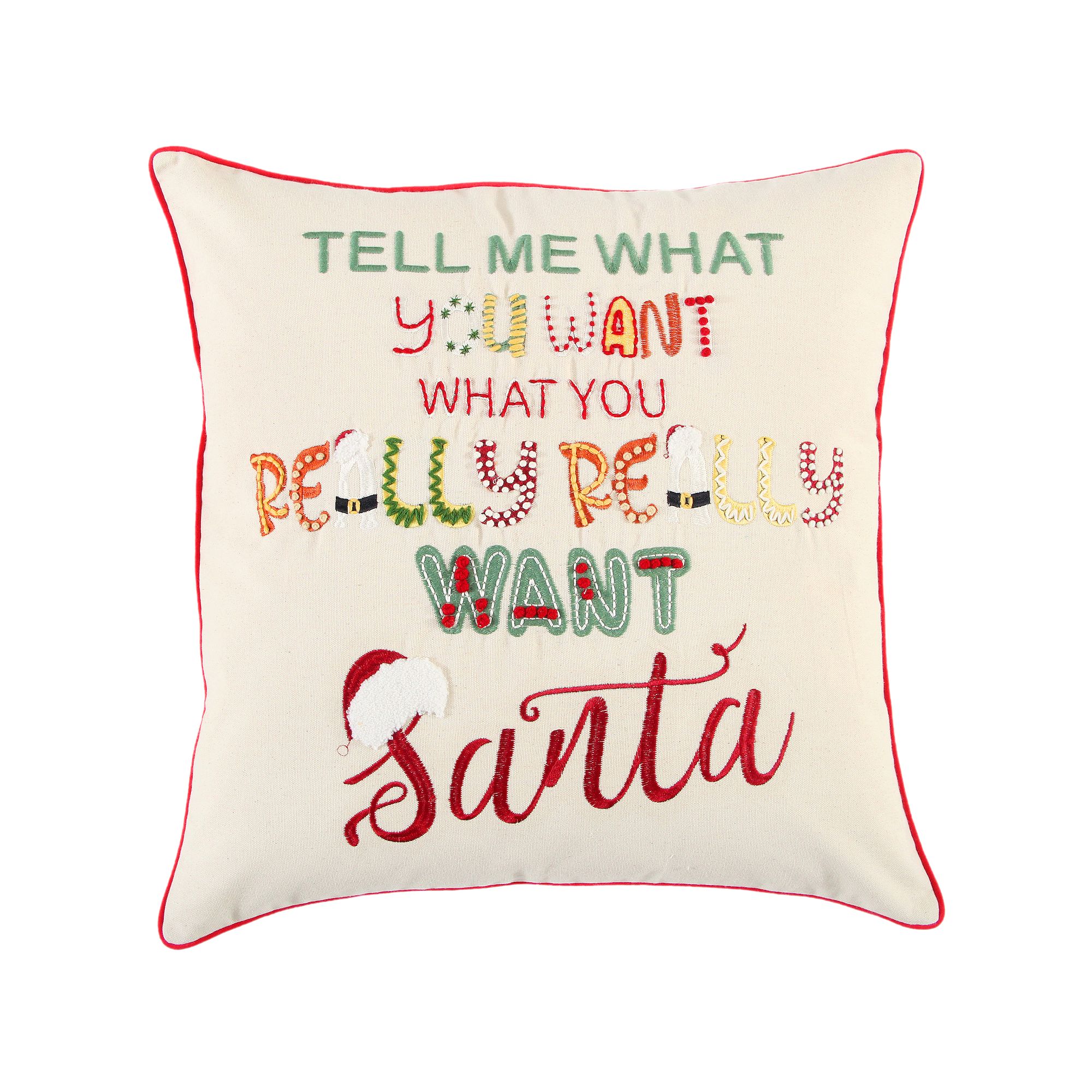 Rizzy Home Layla Throw Pillow, Multi