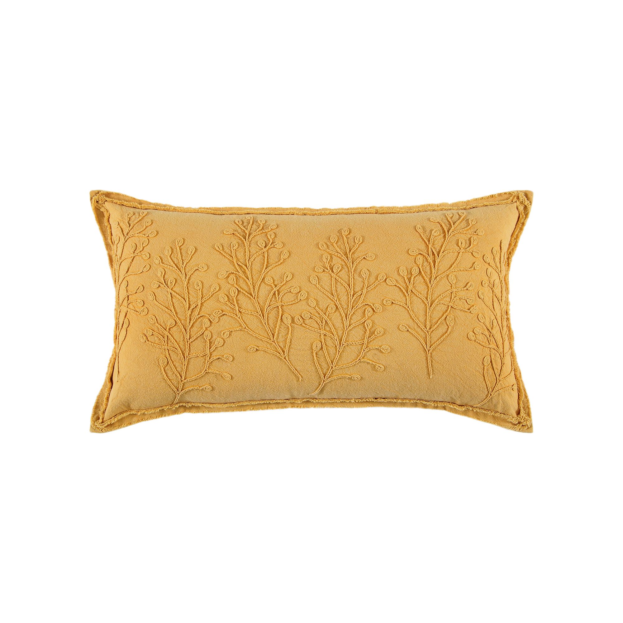 Rizzy Home Ryder Throw Pillow, Yellow