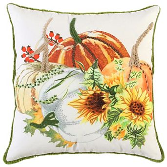Rizzy Home Scarlett Throw Pillow