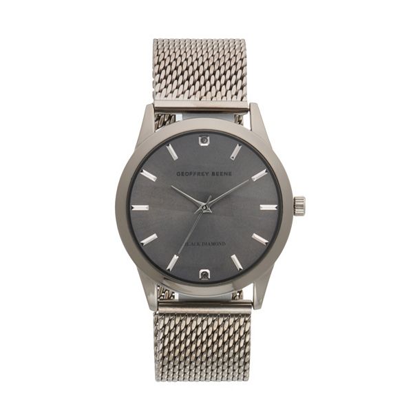 Geoffrey beene watch outlet black diamond