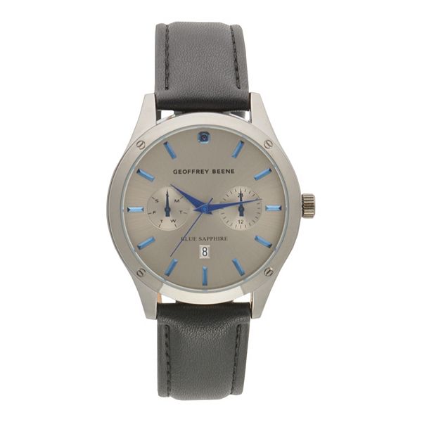 Geoffrey beene sale gunmetal watch