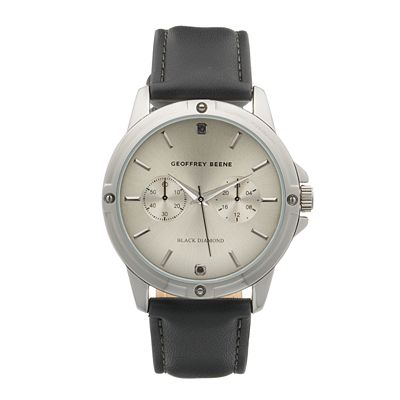 Geoffrey beene black diamond watch hotsell