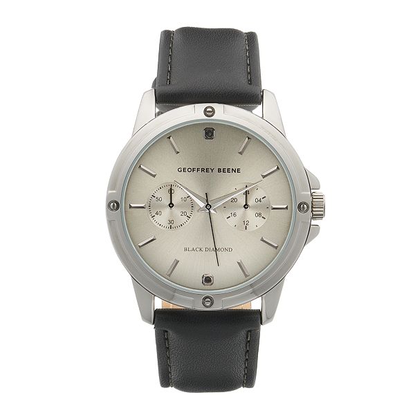 Geoffrey beene black diamond watch outlet price