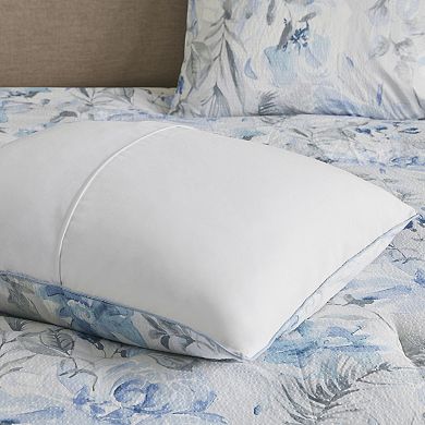 Madison Park Zayden Printed Seersucker Comforter and Coverlet Set