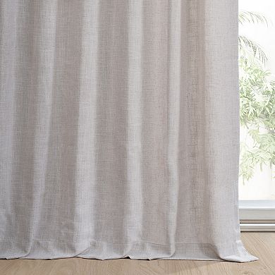 EFF Heavy Faux Linen Window Curtain