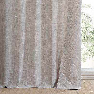 EFF Heavy Faux Linen Window Curtain