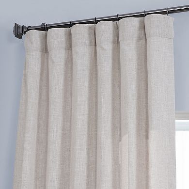 EFF Heavy Faux Linen Window Curtain