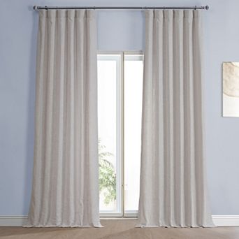 EFF Heavy Faux Linen Window Curtain