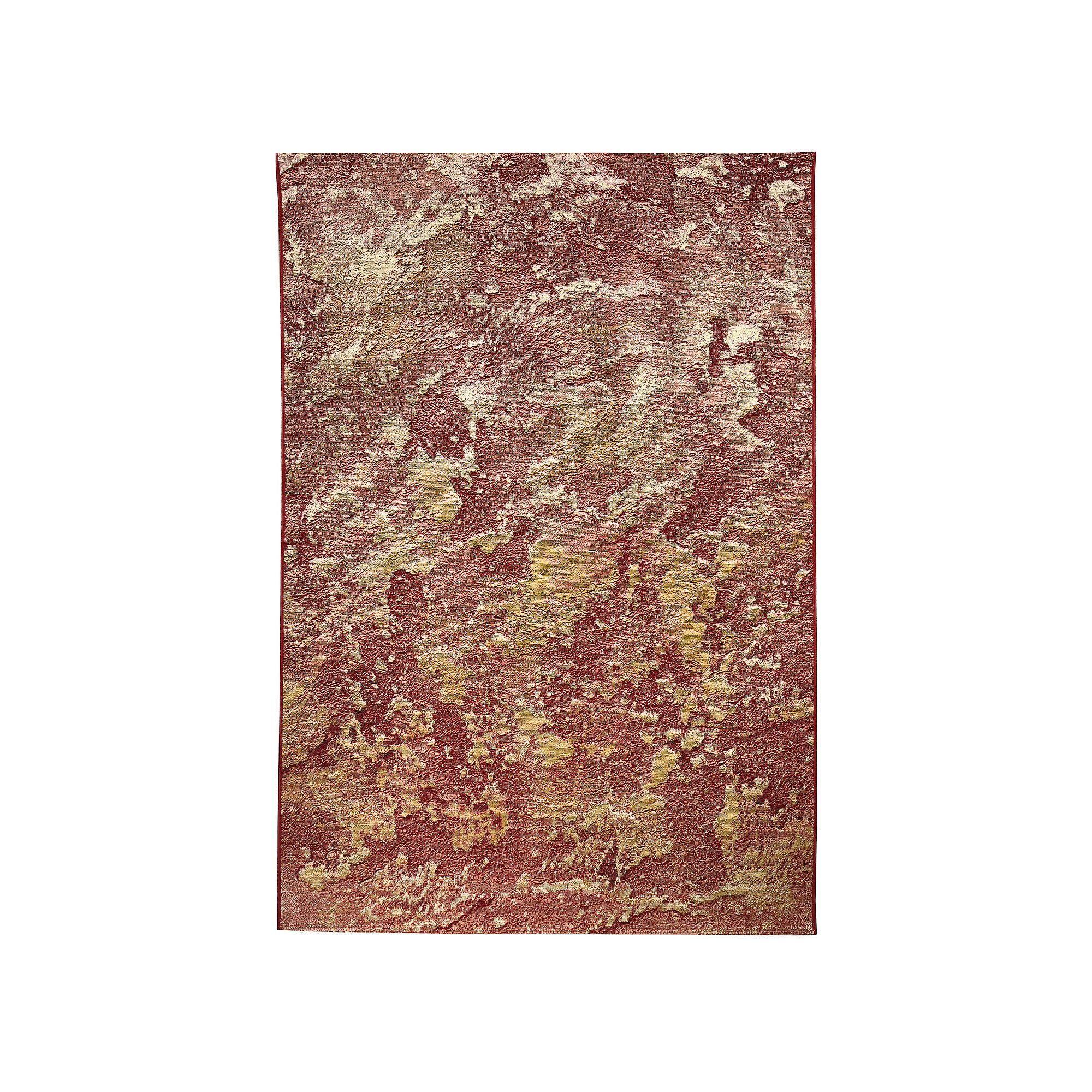 Liora Manne Marina Lava Indoor Outdoor Rug, Red