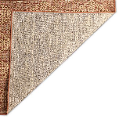 Liora Manne Patio Suzani Diamonds Indoor Outdoor Rug