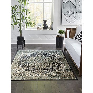 Liora Manne Aurora Medallion Indoor Rug