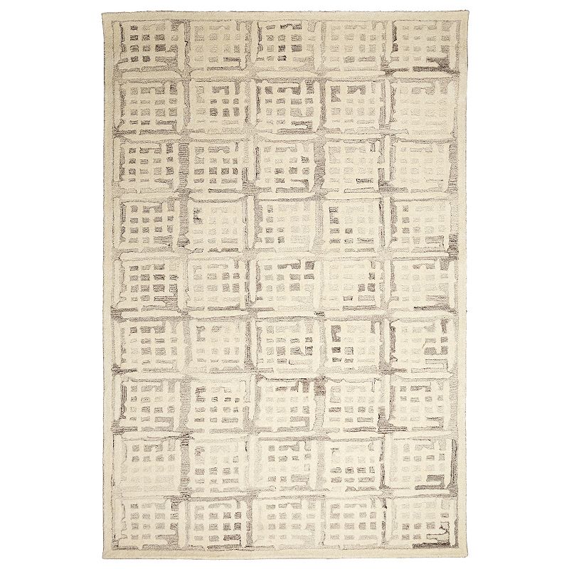 Liora Manne Madison Window Indoor Rug, Natural, 7.5X9.5 Ft