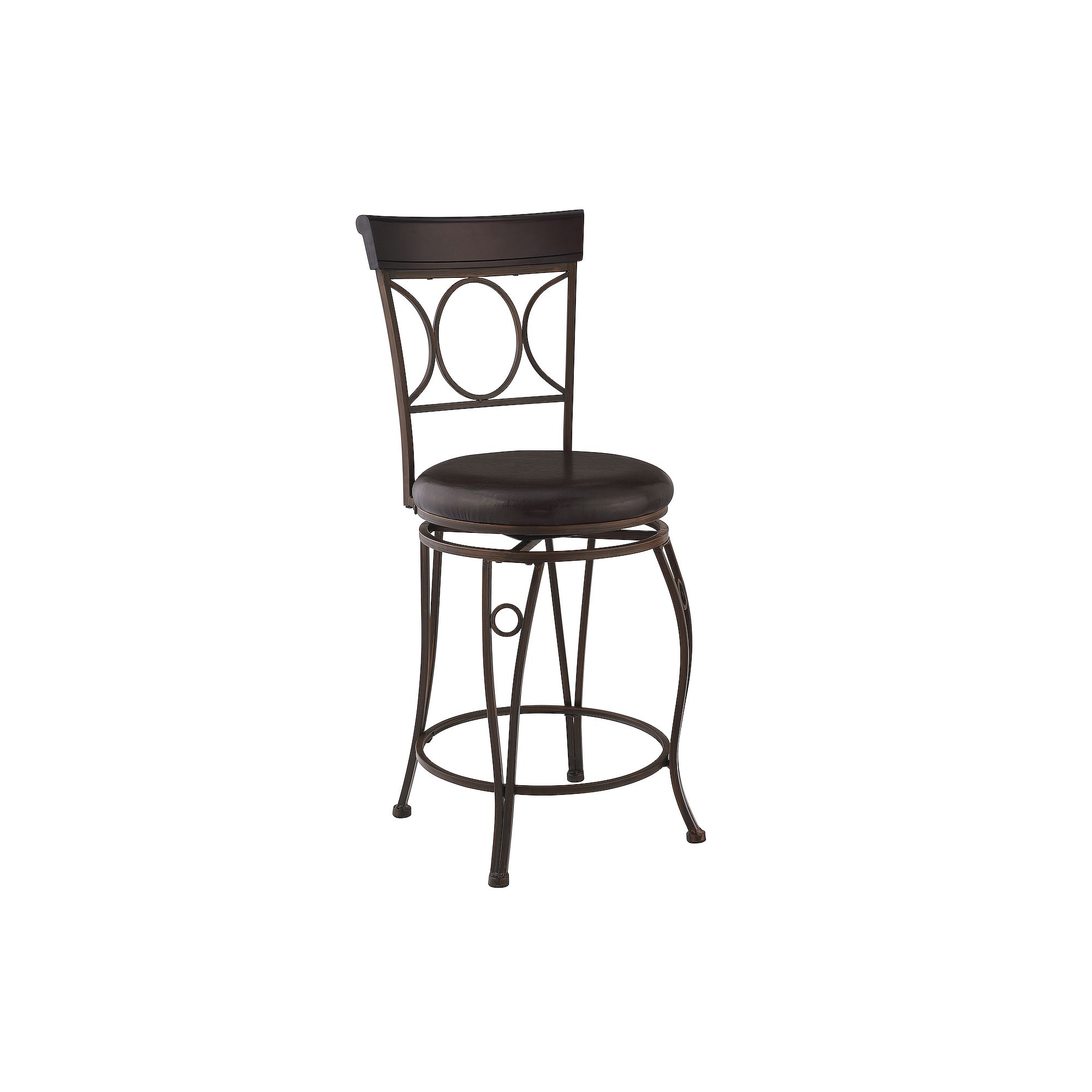 Linon Circles Bar Stool, Multicolor