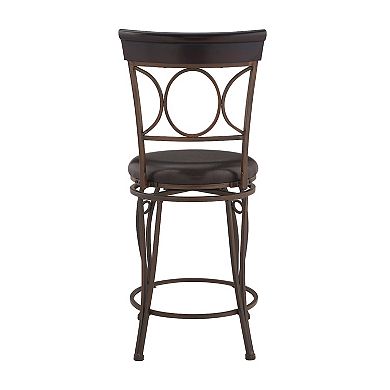 Linon Circles Bar Stool