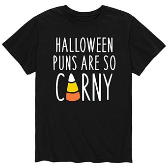 Men's Halloween Puns Tee