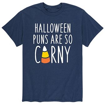 Men's Halloween Puns Tee