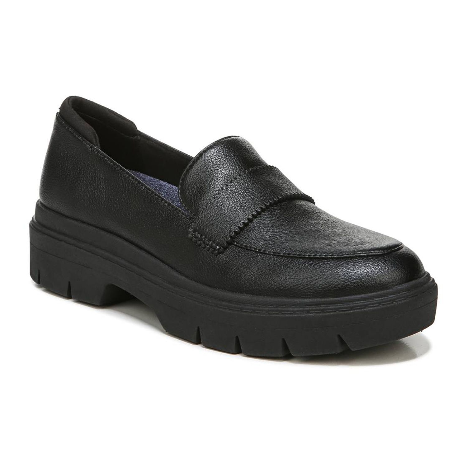 platform slip on loafers