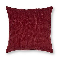 Kohls store red pillows