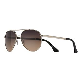 Men's Dockers® Brown Gradient Polarized Aviator Sunglasses