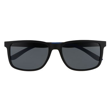 Men's Dockers® Rubberized Matte Black Polarized Sunglasses