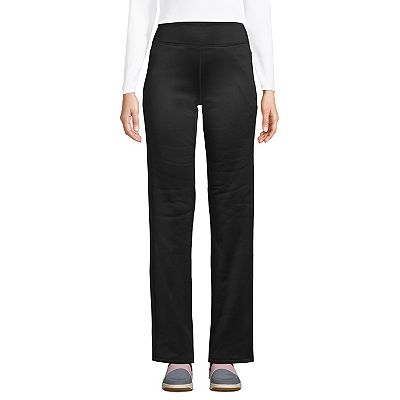 Petite Lands End Active Fleece Lined Yoga Pants