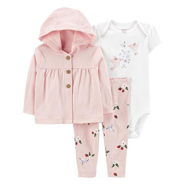 Baby Girl Carter's 3Piece Little Cardigan Set