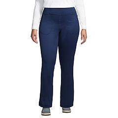 Womens Blue Yoga Pants - Bottoms, Clothing