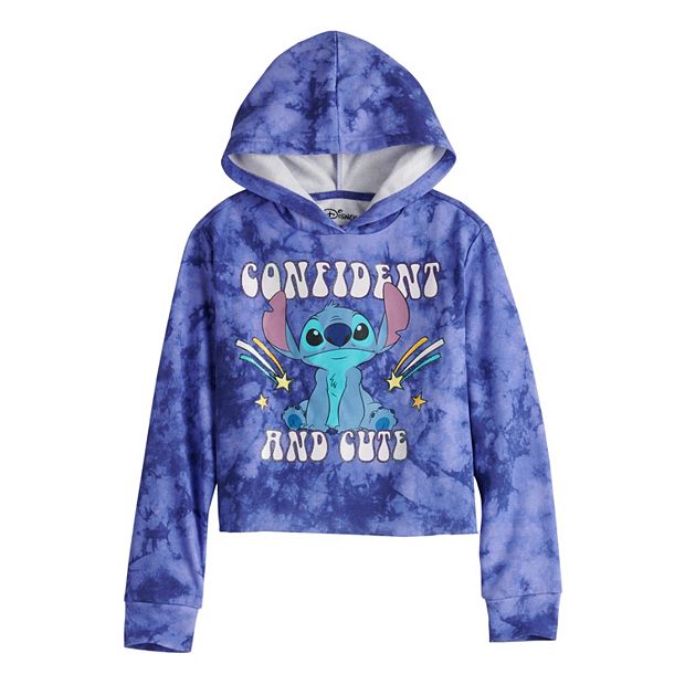 Disney Lilo & Stitch Little Girls Pullover Fleecehoodie And Leggings Outfit  Set Blue 7-8 : Target