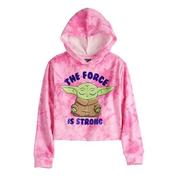 Girls baby 2024 yoda hoodie