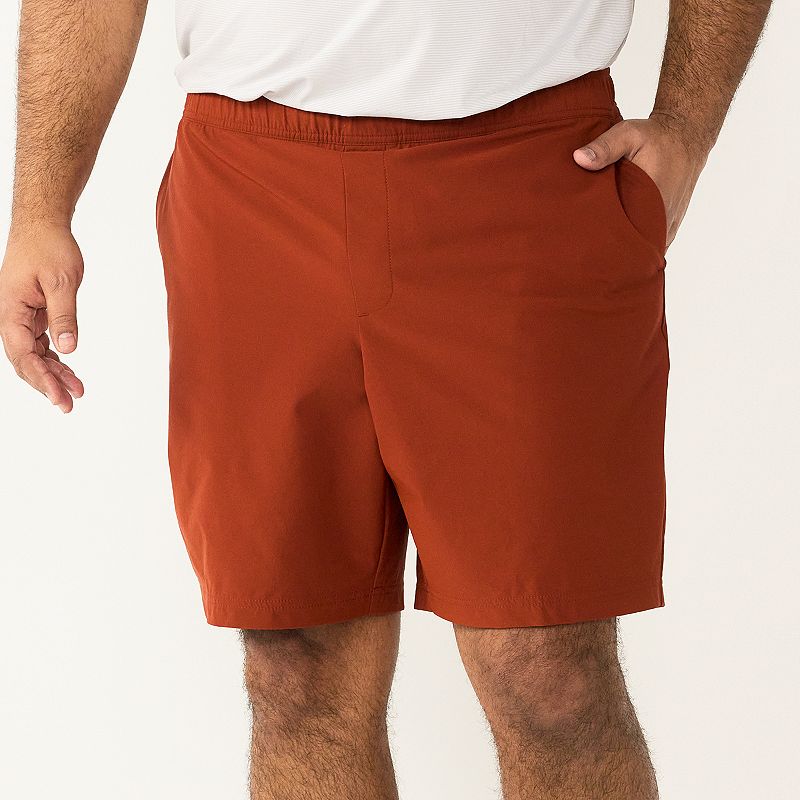 Big & Tall Apt. 9 Premier Flex E-Waist 9-inch Shorts, Mens, Size: Large Ta