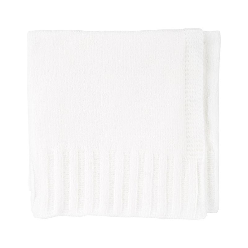 Baby Carters Chenille Blanket, White