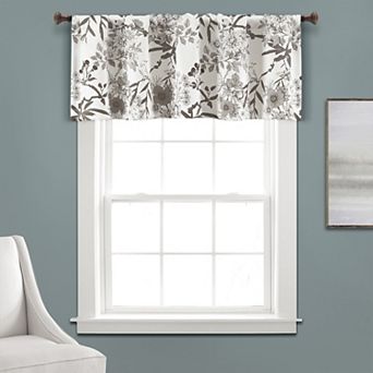 Lush Decor Botanical Garden Light Filtering Single Valance