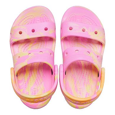 Crocs Classic Marbled Toddler Girls' Sandals
