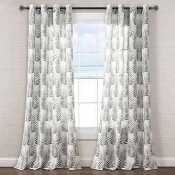 Lush Decor 2 pc Palm Lane Window Curtain Panels Set