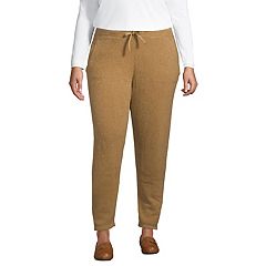 Women's Lands' End Serious Sweats High Rise Wide-Leg Pants