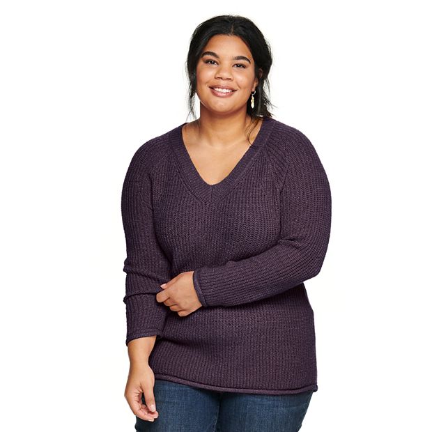 Women's Sonoma Goods For Life® V-Neck Pullover Sweater