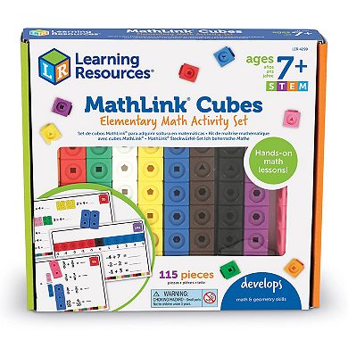 Learning Resources Mathlink Cubes Elementary Math Activity