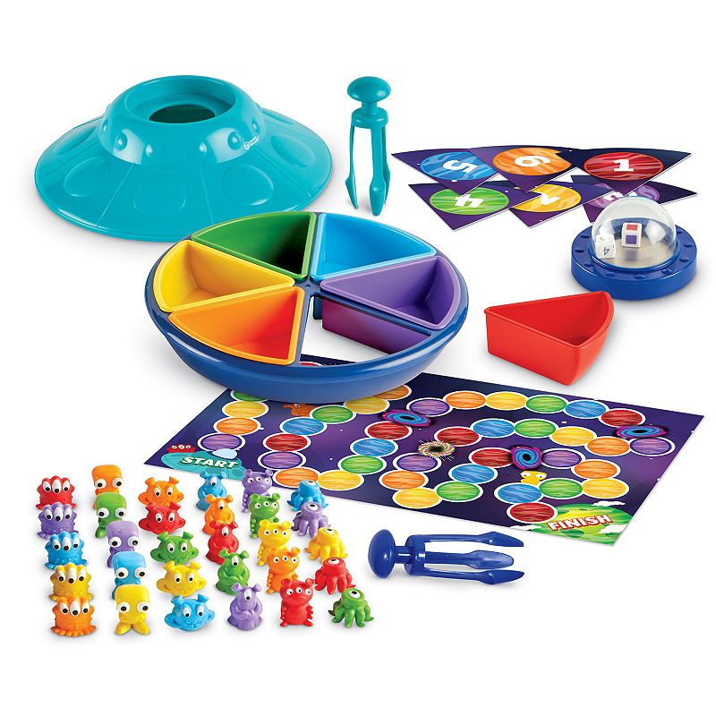 Learning Resources Sorting Spaceship, Multicolor