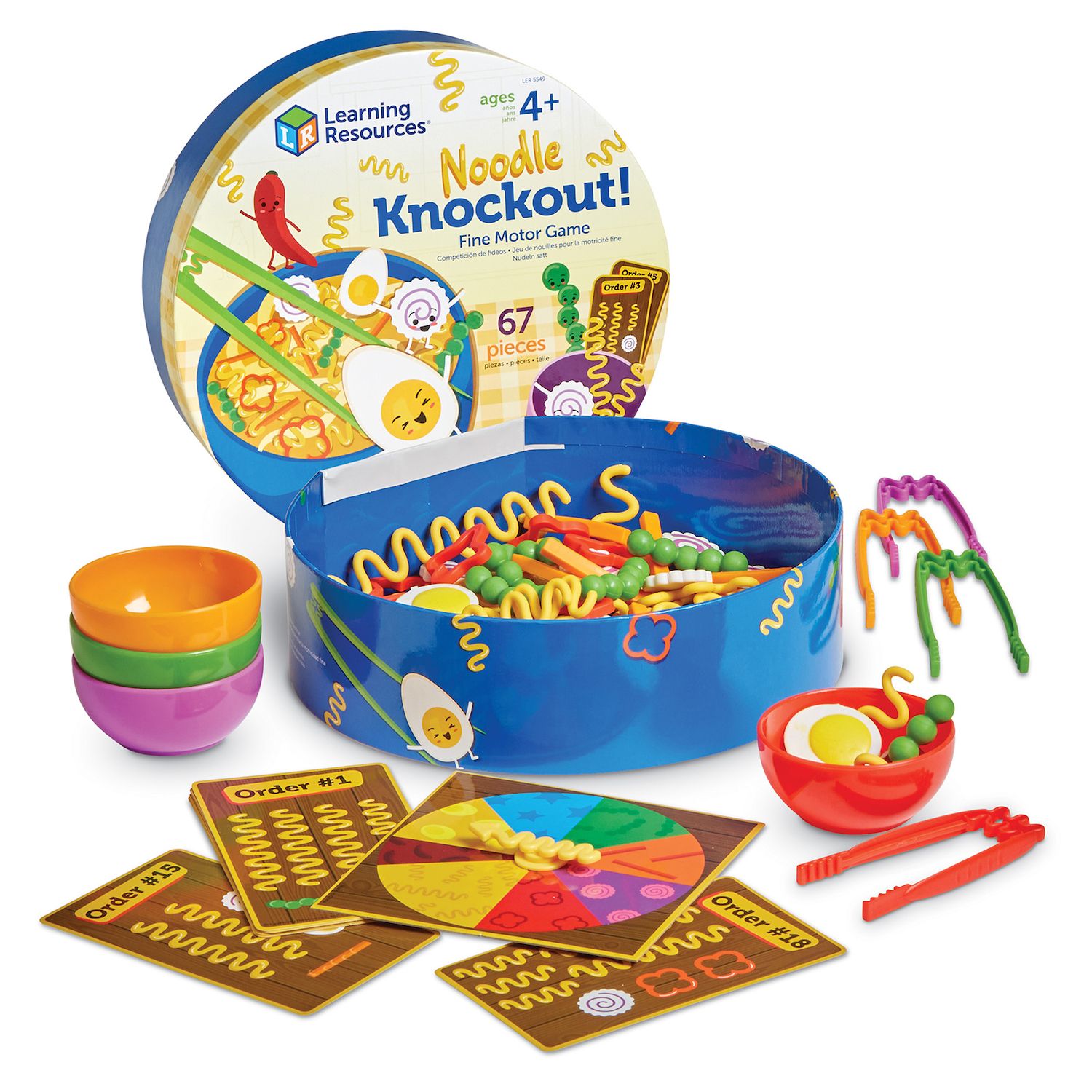 Image for Learning Resources Noodle Knockout Fine Motor Game at Kohl's.