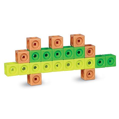 Learning Resources Mathlink Cubes Kindergarten Math Activity Set: Dino Time!
