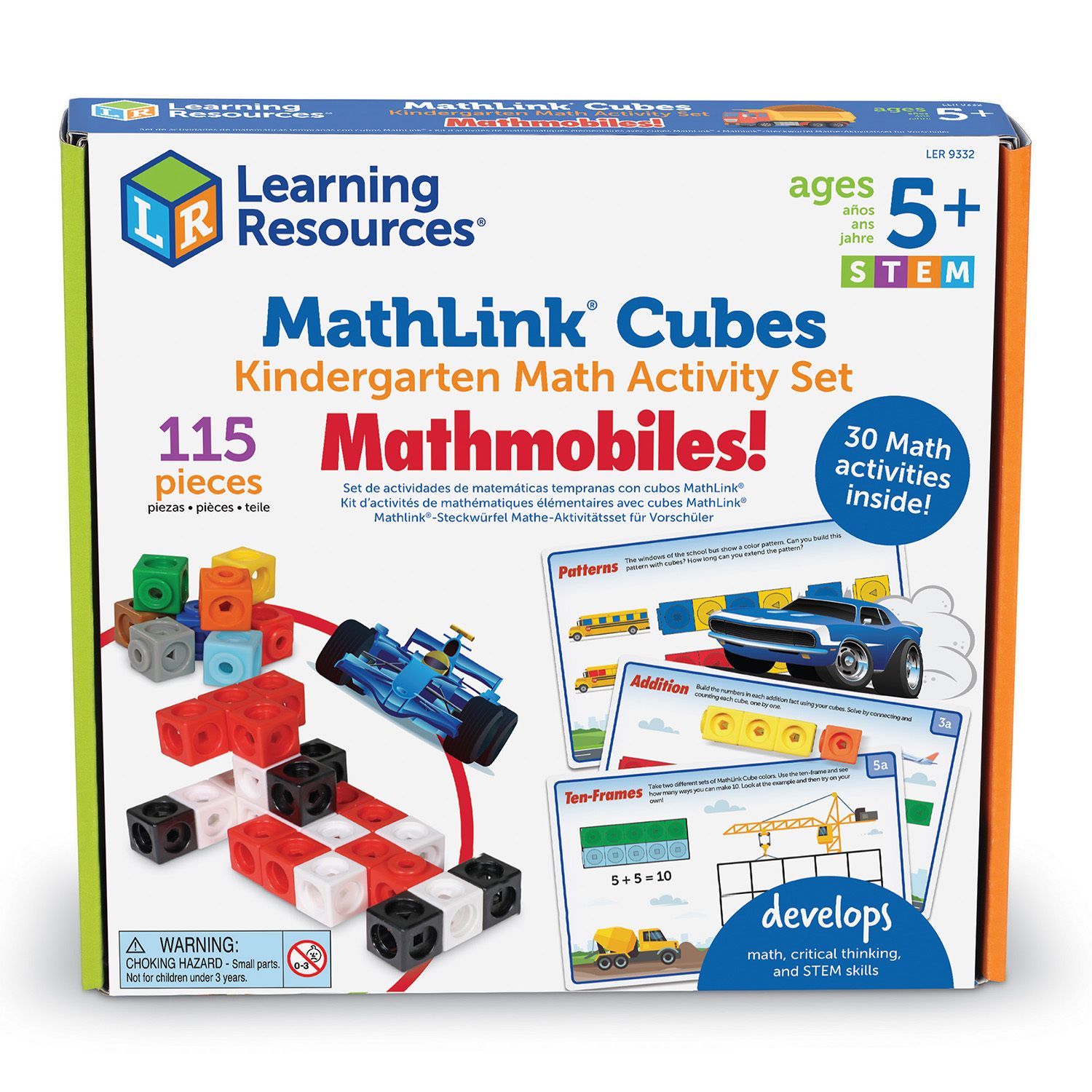Image for Learning Resources Mathlink Cubes Kindergarten Math Activity Set: Mathmobiles! at Kohl's.
