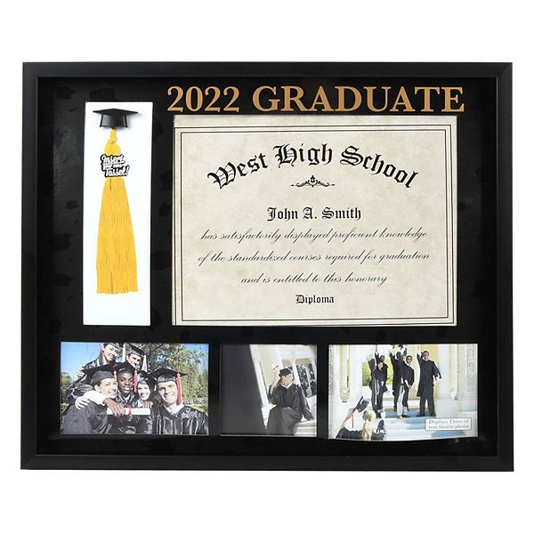 New View Gifts & Accessories 2022 Graduate Diploma Collage Frame